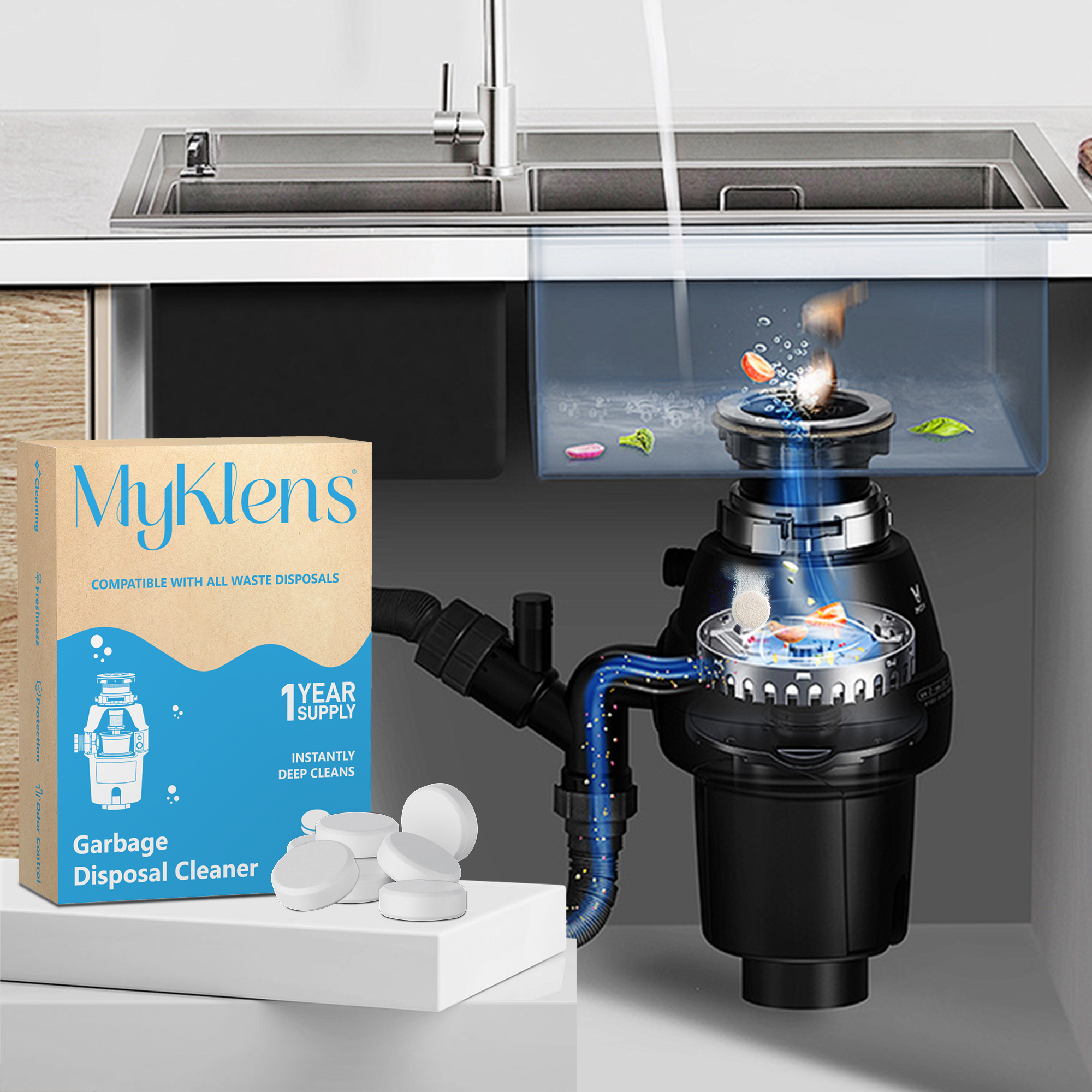Garbage Disposal Cleaner