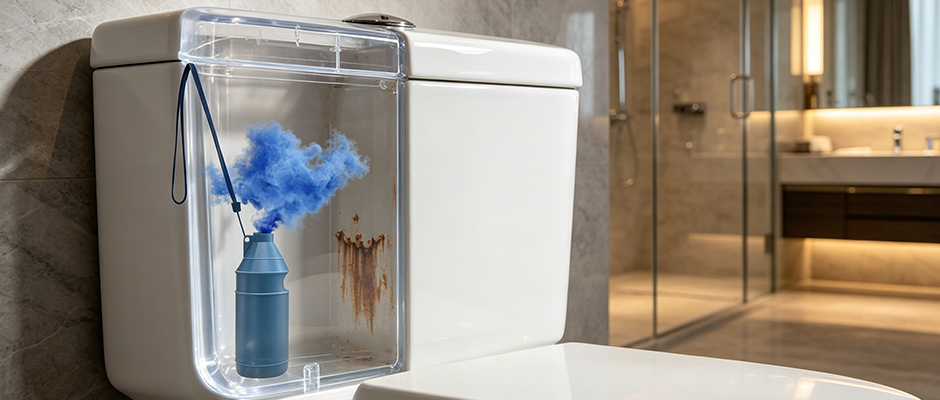 Blue Hanging Toilet Bowl Cleaner Liquid Sourcing for Wholesalers & Hospitality Buyers
